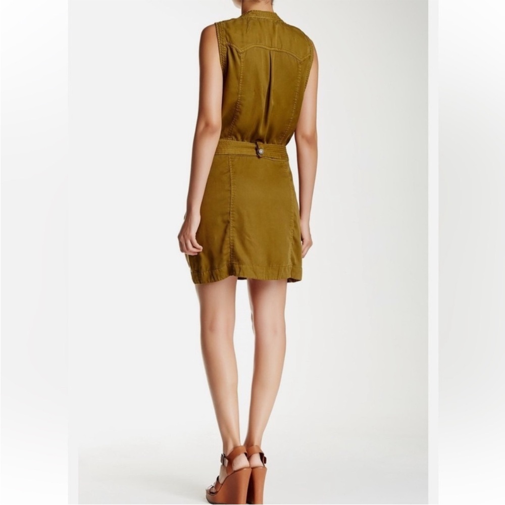 Free People Desert Daylight Sleeveless Utility Mini Dress NWOT - Picture 2 of 10